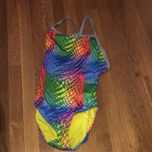 DolphinUgly full piece racing bathing suit